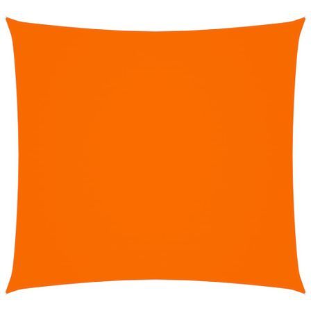 Voile de parasol Tissu Oxford carré 4,5x4,5 m Orange