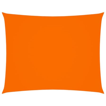 Voile de parasol Tissu Oxford rectangulaire 2,5x3 m Orange