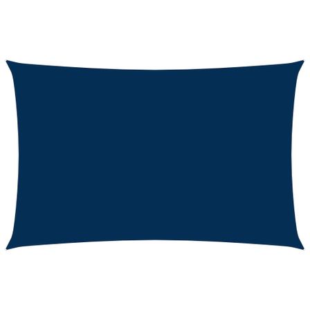 Voile de parasol Tissu Oxford rectangulaire 2,5x5 m Bleu
