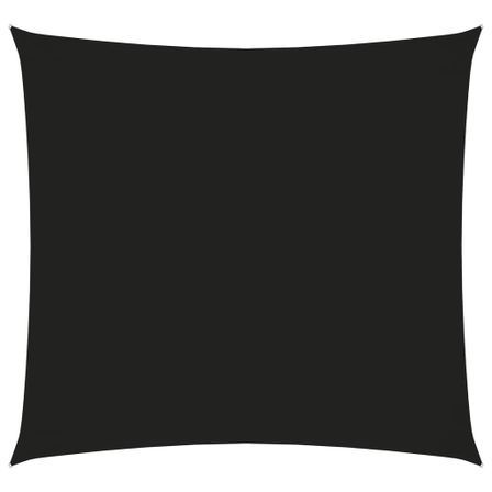 Voile de parasol Tissu Oxford rectangulaire 2x2,5 m Noir