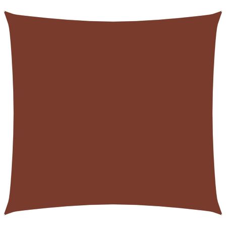 Voile de parasol Tissu Oxford rectangulaire 2x2,5 m Terre cuite