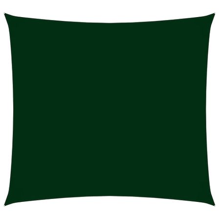 Voile de parasol Tissu Oxford rectangulaire 2x2,5 m Vert foncé
