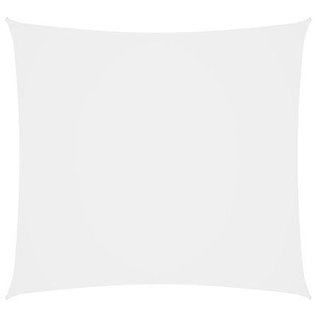 Voile de parasol Tissu Oxford rectangulaire 2x3,5 m Blanc