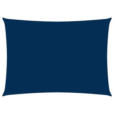 Voile de parasol Tissu Oxford rectangulaire 2x4,5 m Bleu