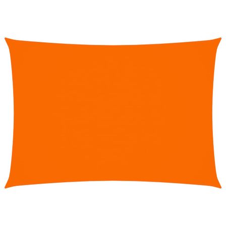 Voile de parasol Tissu Oxford rectangulaire 2x4,5 m Orange