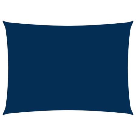 Voile de parasol Tissu Oxford rectangulaire 2x4 m Bleu