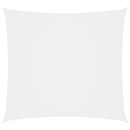 Voile de parasol Tissu Oxford rectangulaire 3,5x4,5 m Blanc