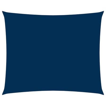 Voile de parasol Tissu Oxford rectangulaire 3,5x4,5 m Bleu