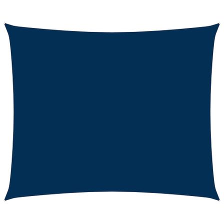 Voile de parasol Tissu Oxford rectangulaire 4x5 m Bleu