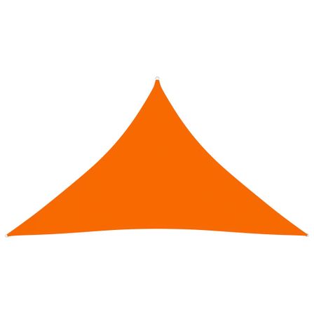 Voile de parasol Tissu Oxford triangulaire 2,5x2,5x3,5 m Orange