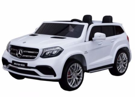 Voiture électrique 2 places Mercedes GLS63 blanc