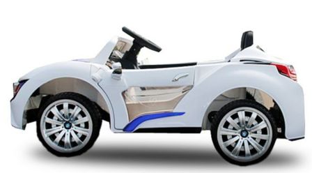 Voiture électrique BMX Sport blanc 2x30W 12V