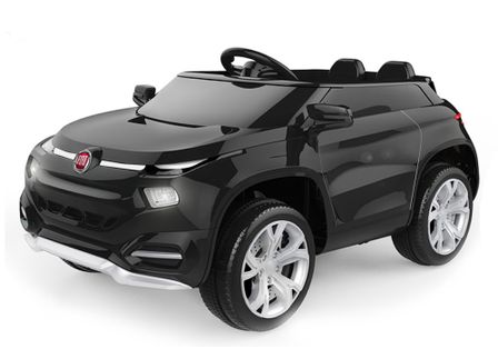 Voiture électrique Fiat FCC4 noir 2x15W 12V