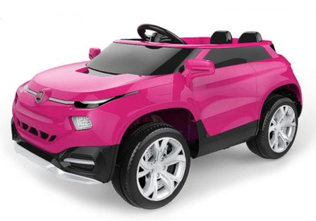Voiture électrique Fiat rose FCC4 2x15W 12V