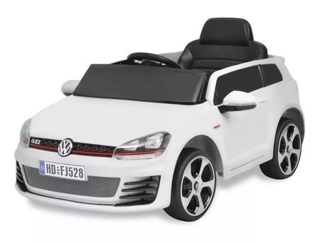 Voiture électrique Golf Gti 7 blanche