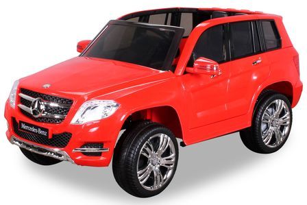 Voiture électrique Mercedes 2 places GLK 300 AMG rouge
