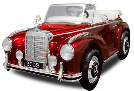 Voiture électrique Mercedes 300 S Luxe rouge