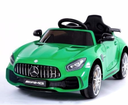 Voiture électrique Mercedes SLS AMG GT R verte