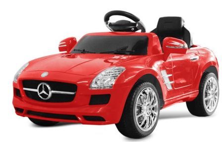 Voiture électrique Mercedes SLS AMG rouge