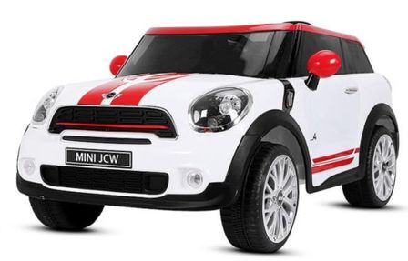 Voiture électrique Mini Cooper Paceman blanche