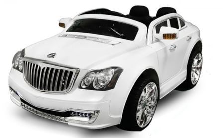 Voiture électrique RLR classique blanche 2x30W 12V