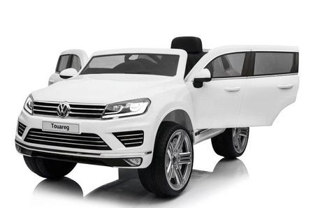 Voiture électrique Volkswagen Touareg blanche