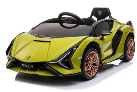 Voiture enfant électrique Lamborghini Sian vert