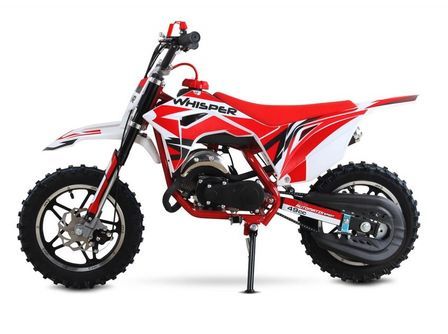 Whisper 50cc rouge 10/10 Moto cross enfant