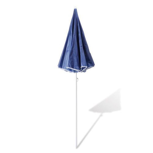 180cm Parasol de plage bleu - Photo n°3; ?>