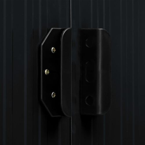 Abri de jardin avec toit étendu Anthracite 336x270x181 cm Acier - Photo n°3; ?>