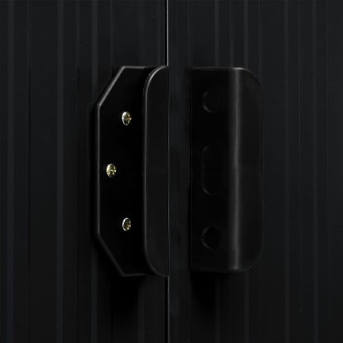 Abri de jardin avec toit étendu Anthracite 346x193x181 cm Acier - Photo n°3; ?>