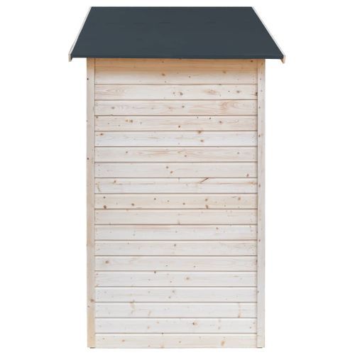 Abri de stockage de jardin 226 x 124 x 218 cm Bois - Photo n°3; ?>