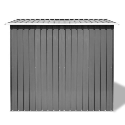 Abri de stockage pour jardin Métal Gris 257 x 205 x 178 cm - Photo n°3; ?>