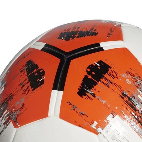 ADIDAS Ballon Team Top Replique Trainingsball Blanc Orange - Photo n°2; ?>