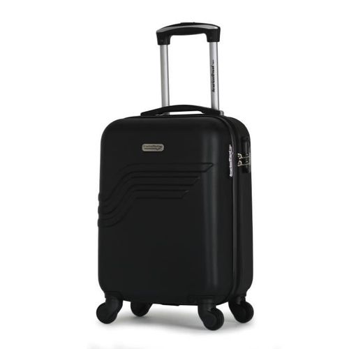 AMERICAN TRAVEL Valise cabine 50 QUEENS-E - Rigide - ABS - 4 roues - Noir - Photo n°2; ?>