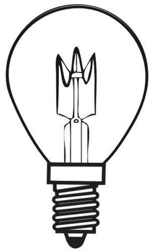 Ampoule LED rétro filament twist 3,4W (E14) Edison ronde - Photo n°3; ?>