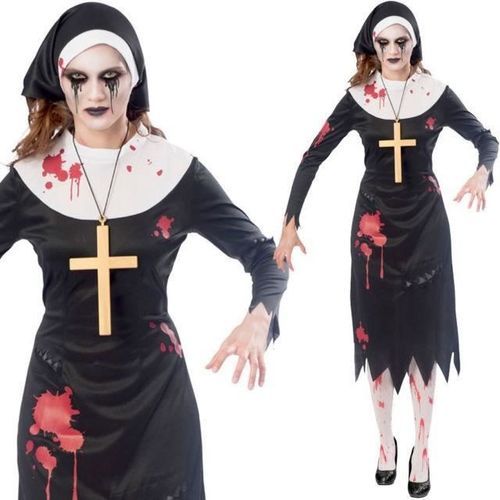 AMSCAN Costume Nonne Zombie - Adulte 3 - Photo n°2; ?>