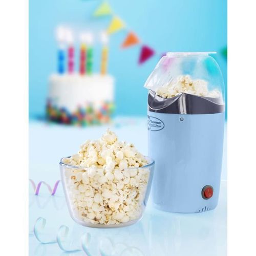 Appareil a popcorn - 1200W - en blue - Photo n°3; ?>