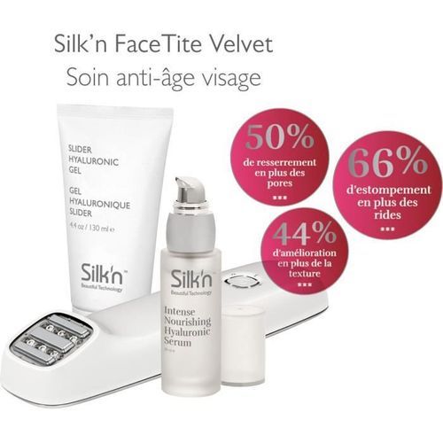 Appareil antivieillissement du visage - Silk'n - FaceTite Velvet - Photo n°2; ?>
