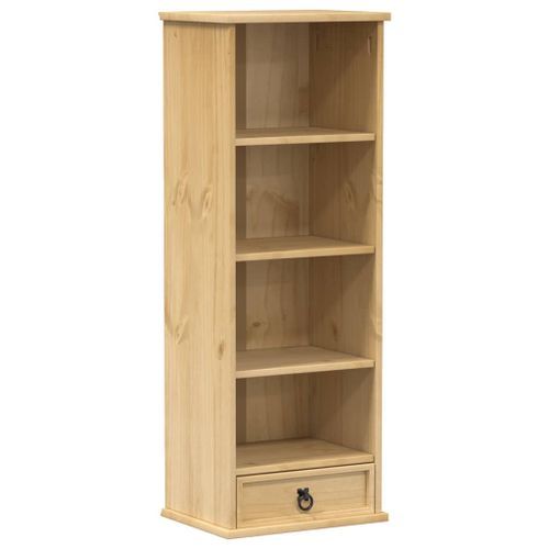 Armoire à CD Corona 40x30x110 cm bois de pin massif - Photo n°2; ?>