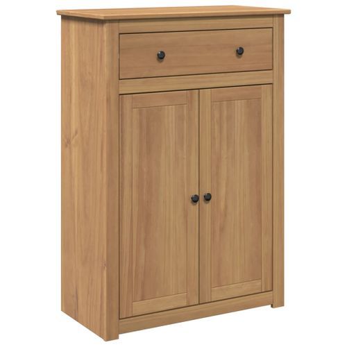 Armoire à chaussures Panama 80x40x114 cm bois de pin massif - Photo n°2; ?>