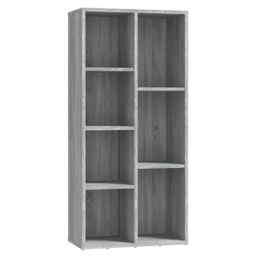 Armoire à livres Sonoma gris 50x25x106 cm - Photo n°2; ?>