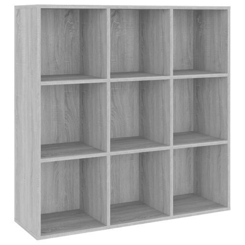 Armoire à livres sonoma gris 98x29x97,5 cm - Photo n°2; ?>