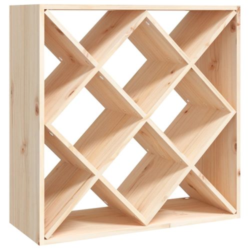 Armoire à vin 62x25x62 cm Bois de pin massif - Photo n°2; ?>