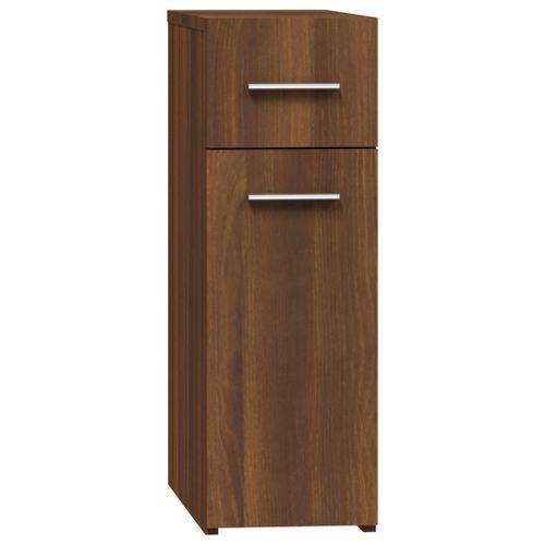 Armoire apothicaire Chêne marron 20x45,5x60cm Bois d'ingénierie - Photo n°2; ?>