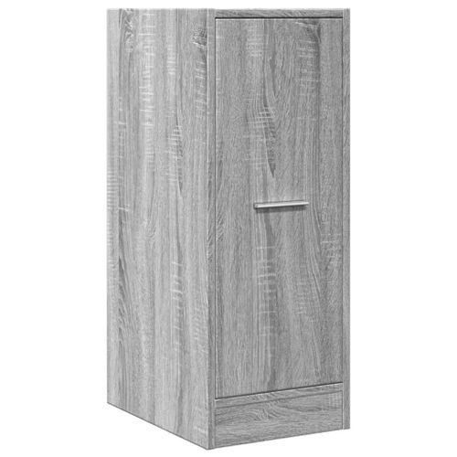 Armoire apothicaire sonoma gris 30x41x77,5 cm bois d'ingénierie - Photo n°3; ?>