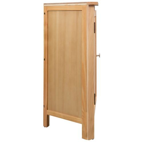 Armoire d'angle 59 x 36 x 80 cm Bois de chêne massif - Photo n°3; ?>