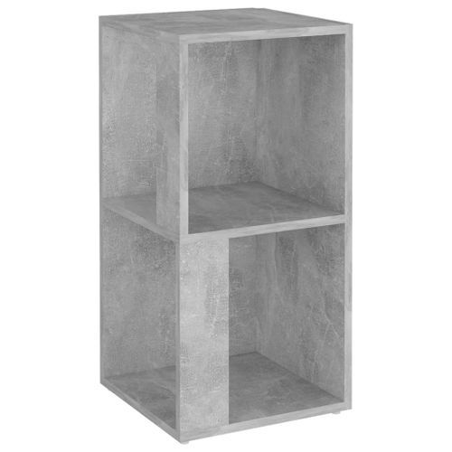 Armoire d'angle Gris béton 33x33x67 cm - Photo n°2; ?>