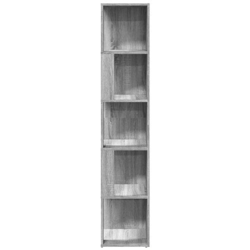 Armoire d'angle Sonoma gris 33x33x164,5 cm Bois d'ingénierie - Photo n°3; ?>