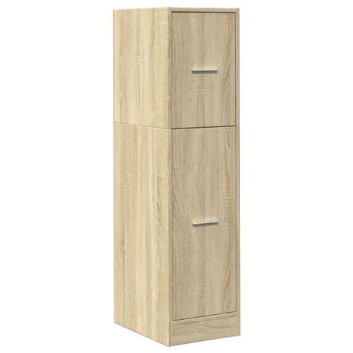 Armoire d'apothicaire chêne sonoma 30x41x118 cm bois ingénierie - Photo n°3; ?>